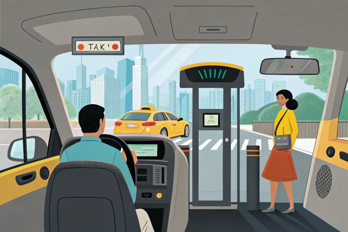 Биометрия в такси: безопасность данных и защита пассажиров